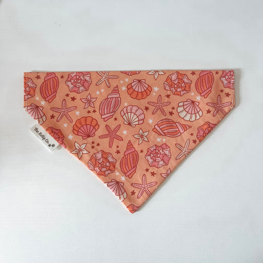 Pink Seashells Bandana