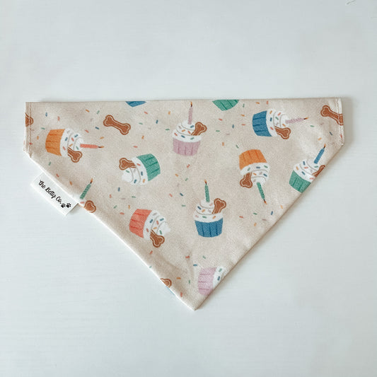 Birthday Pupcakes Dog Bandana