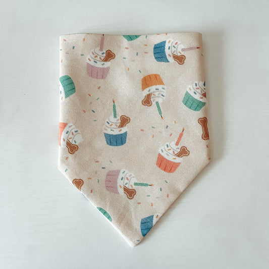 Birthday Pupcakes Dog Bandana