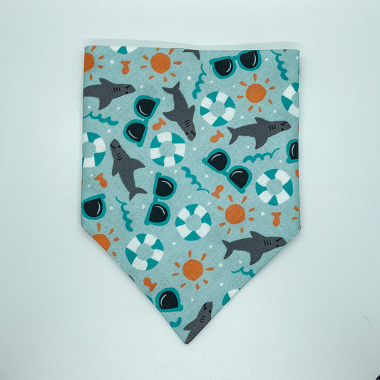 Summer Sharks Bandana