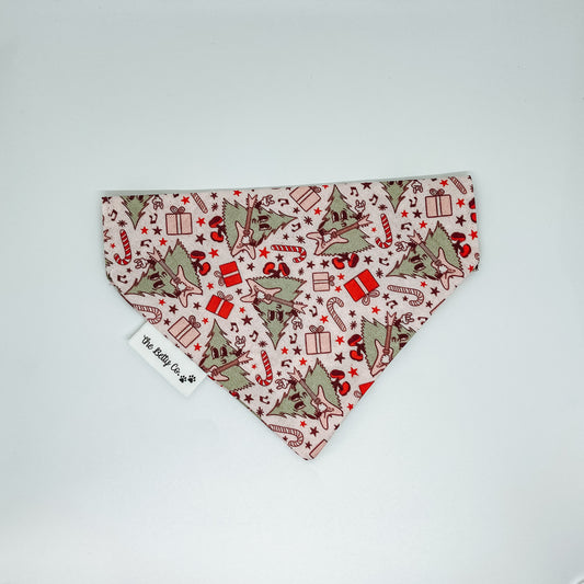 Rockin' Christmas Dog Bandana